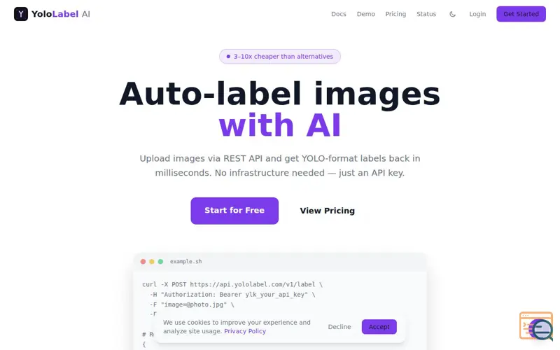 Screenshot of YoloLabel