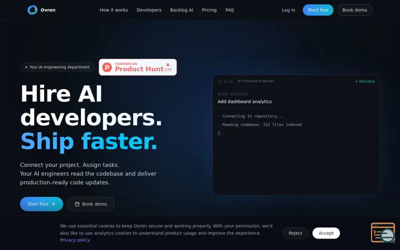 Screenshot of Ovren