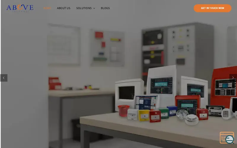 Screenshot of Above Infranet Solutions