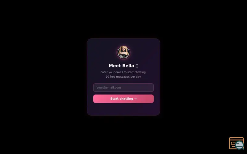 Screenshot of Bella 