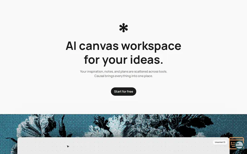 Screenshot of Causal