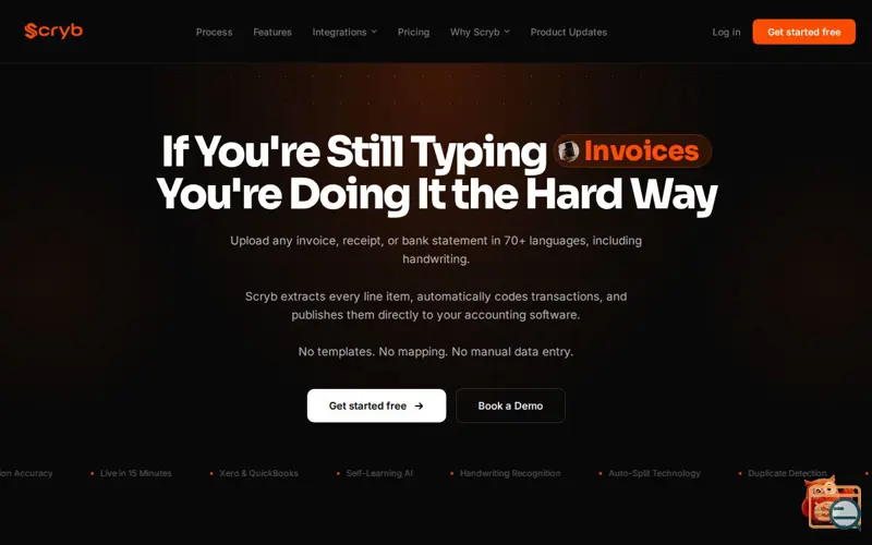 Screenshot of Scryb
