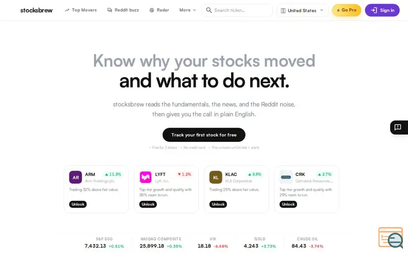 Screenshot of Tikrr - Stock Market in 5 mins