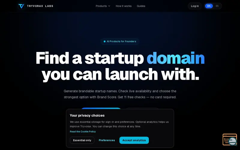 Screenshot of Tryvorax
