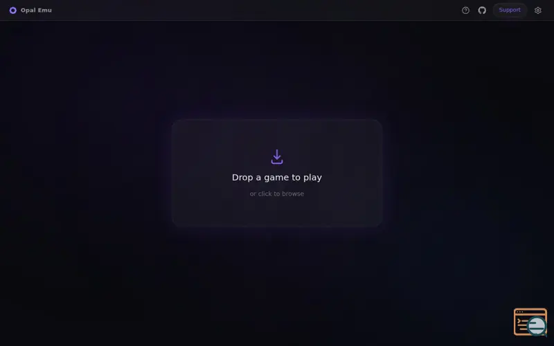 Screenshot of Opal Emu