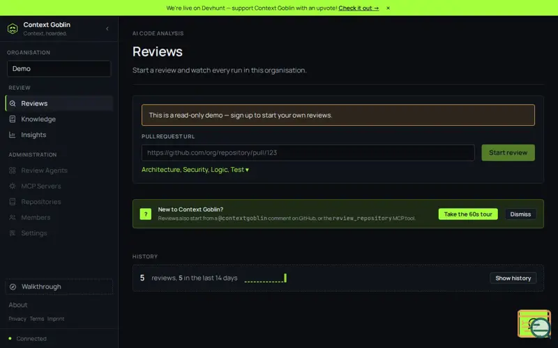 Screenshot of App