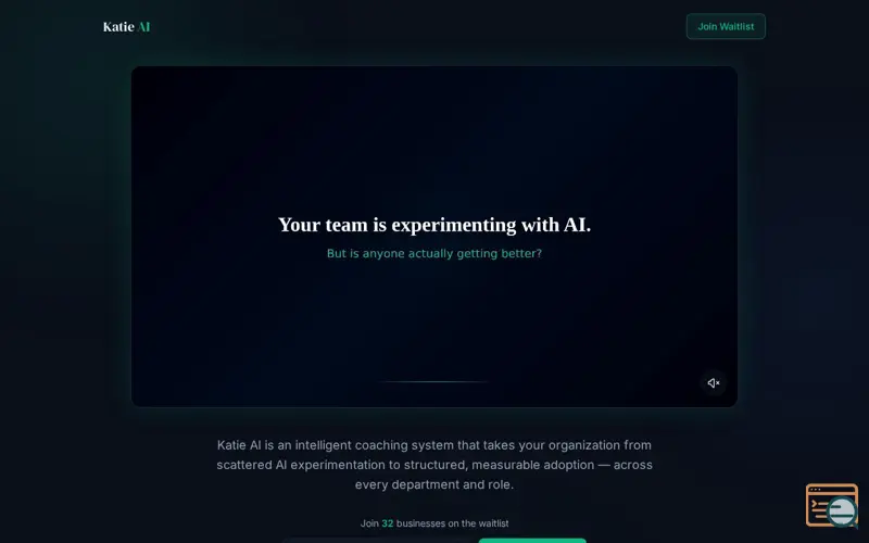 Screenshot of Katie AI
