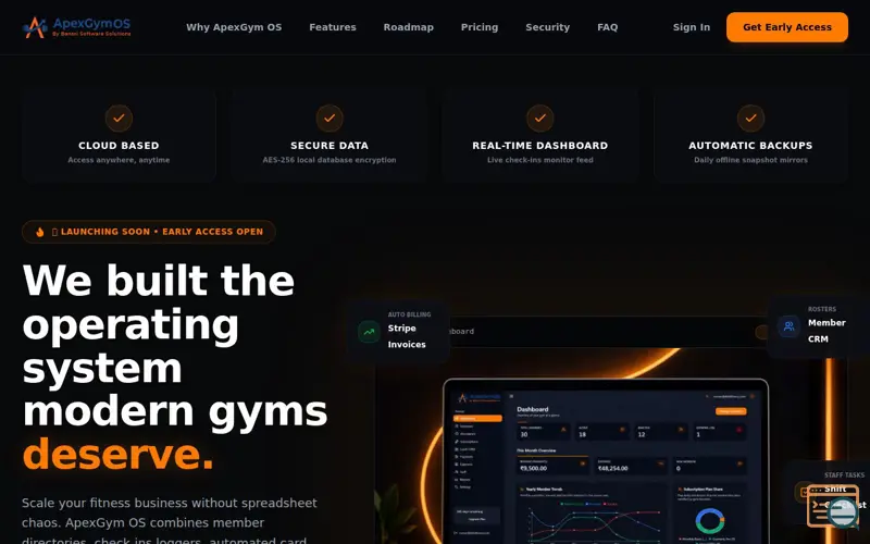 Screenshot of Apex Gyn OS