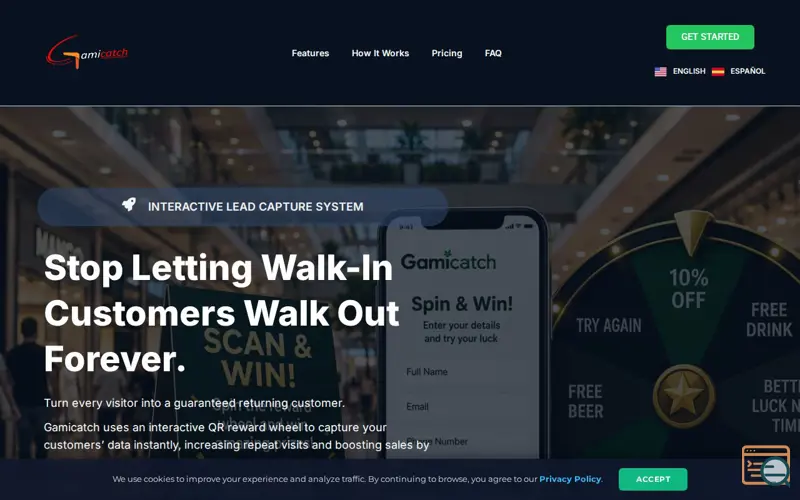 Screenshot of Gamicatch 