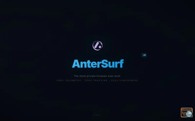 Screenshot of AnterSurf Free And Private Browser