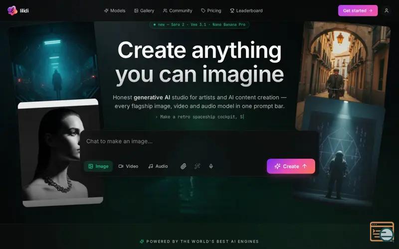 Screenshot of LiliDi AI