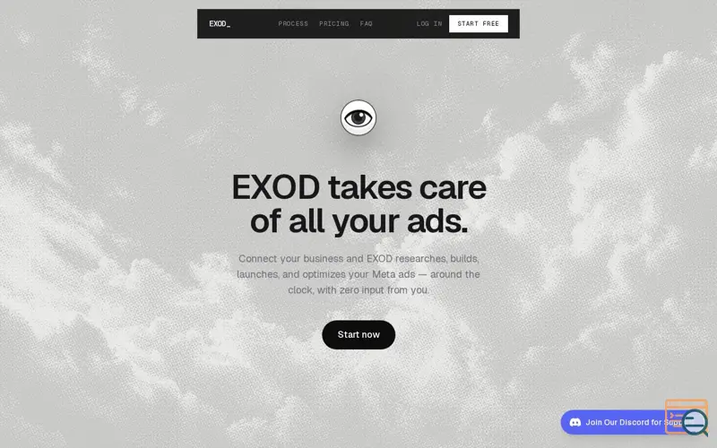 Screenshot of EXOD.ai
