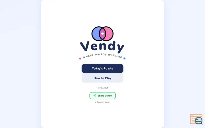 Screenshot of Vendy