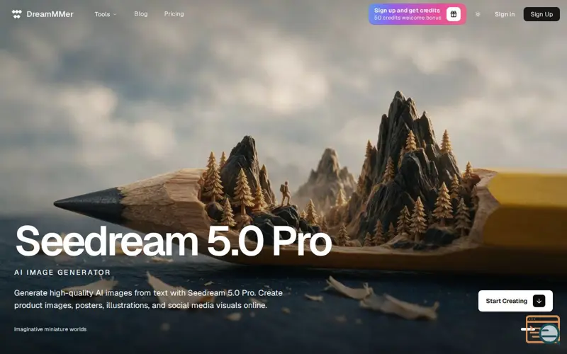 Screenshot of Dreammmer