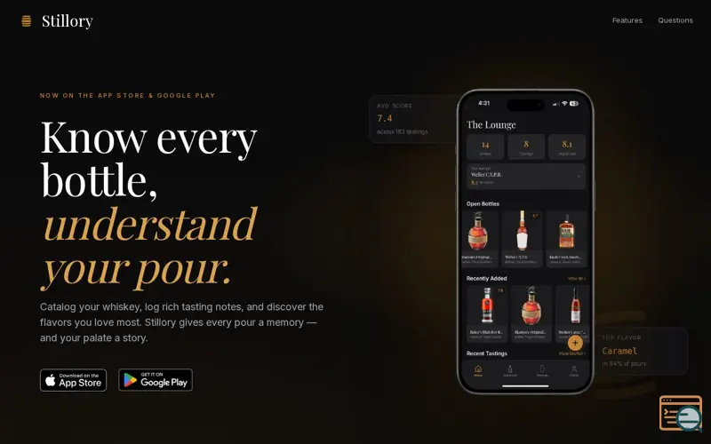 Screenshot of Stillory