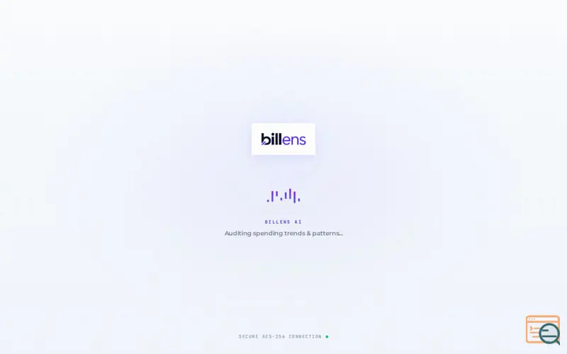Screenshot of Billens