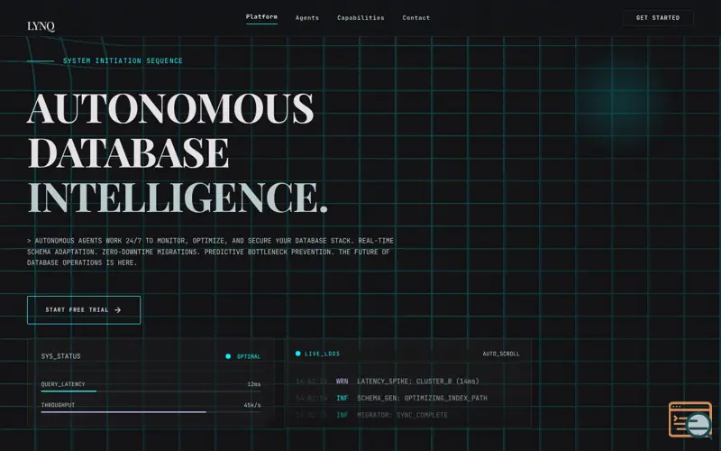 Screenshot of LYNQ