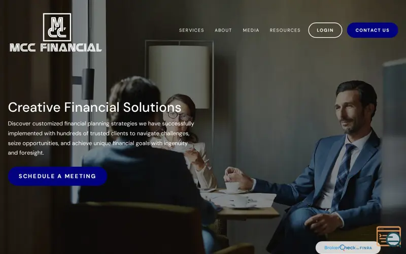Screenshot of MCC Financial Smart Wealth Program