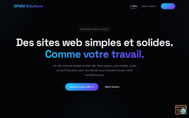 Screenshot of GPMM Solutions
