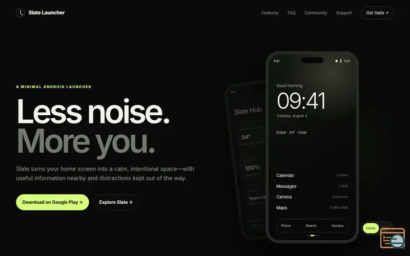 Screenshot of Slate Launcher
