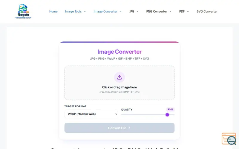 Screenshot of Bagofa, a launch using The Newsletter Plugin