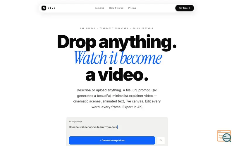 Screenshot of Qivi