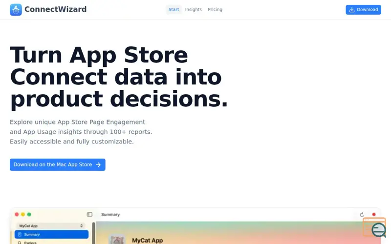 Screenshot of ConnectWizard