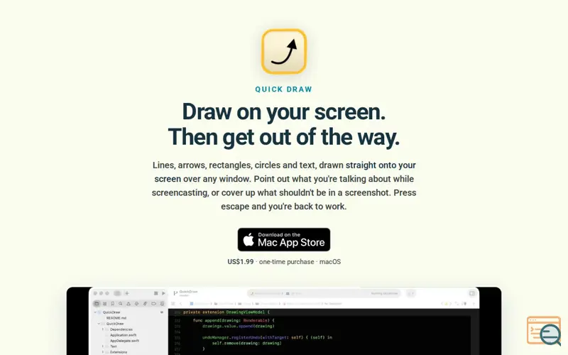 Screenshot of Quick Draw