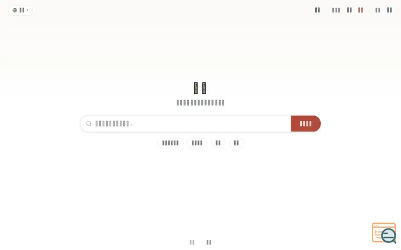 Screenshot of LandingVector