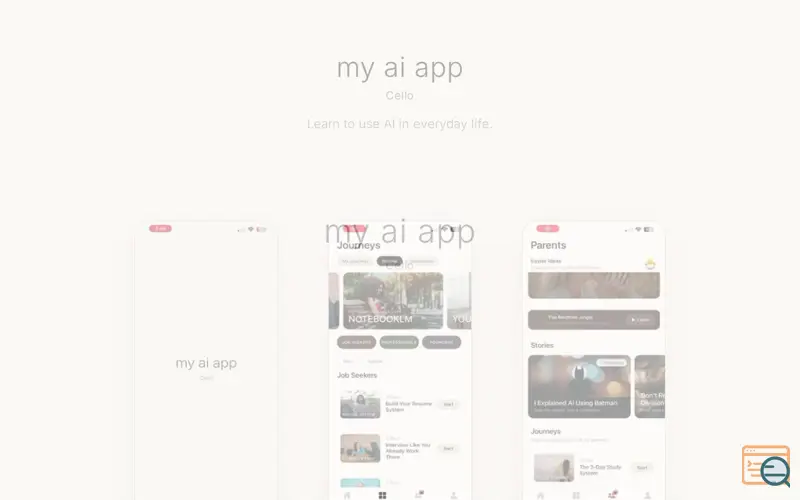 Screenshot of Cello