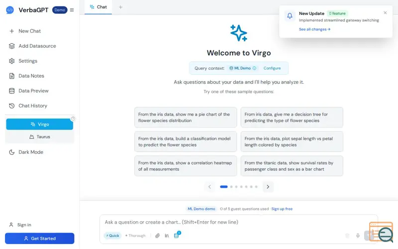 Screenshot of App