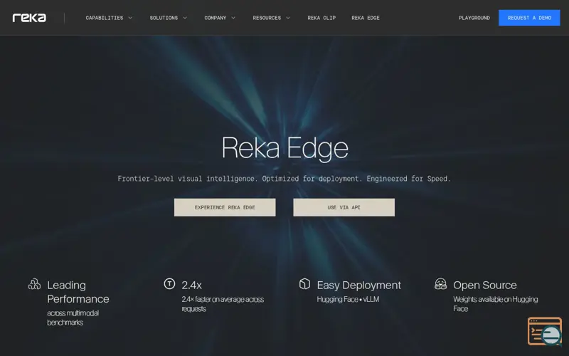 Screenshot of Reka Edge