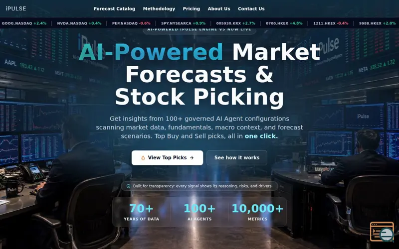 Screenshot of iPulse