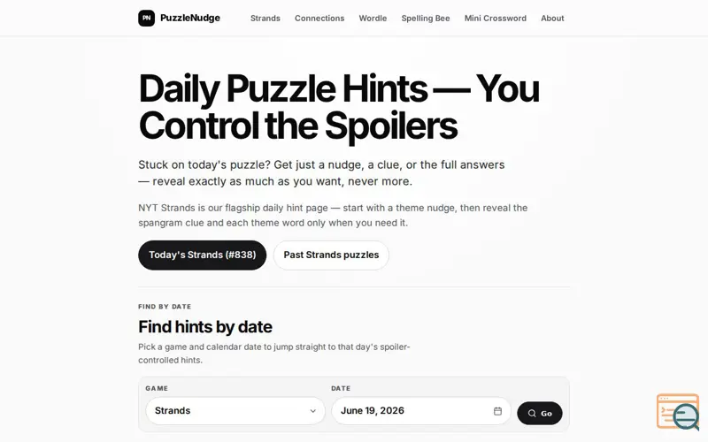 Screenshot of Puzzle Nudge