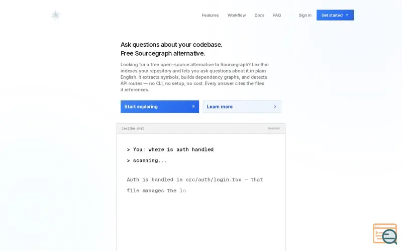 Screenshot of Lexithm