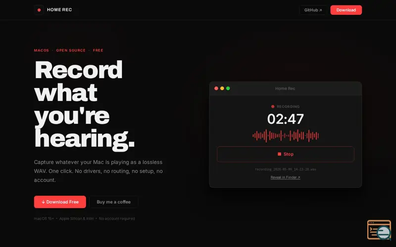 Screenshot of Home Rec 