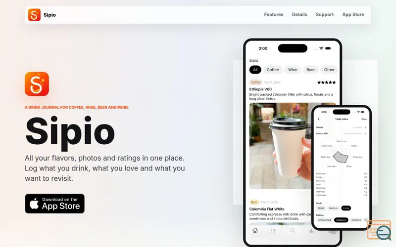 Screenshot of Sipio