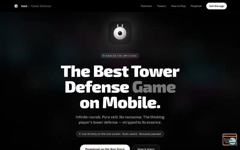 Screenshot of Voidgame