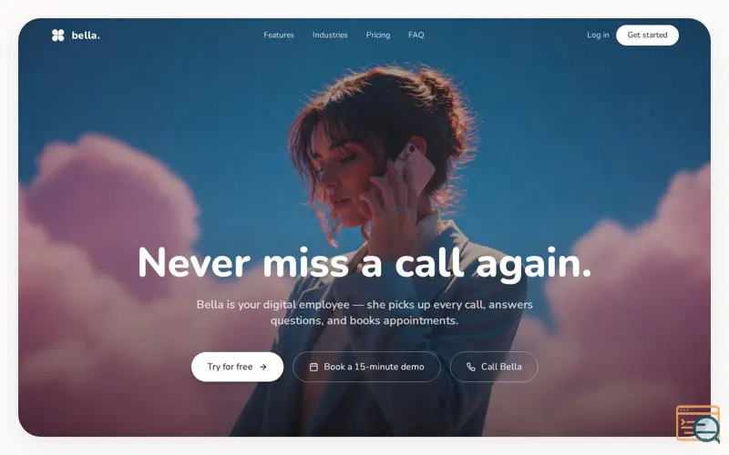 Screenshot of Bella 
