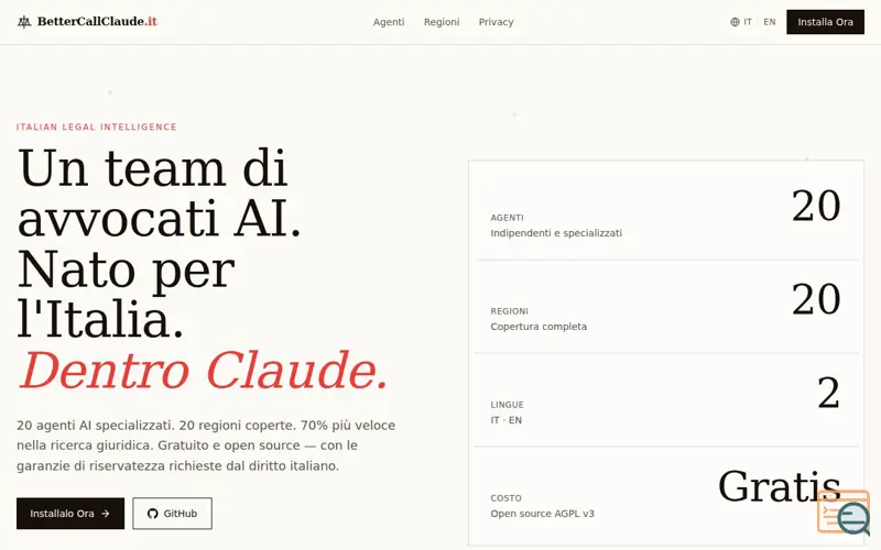 Screenshot of BetterCallClaude