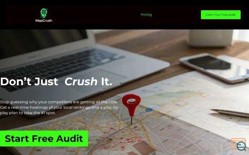 Screenshot of MapCrush