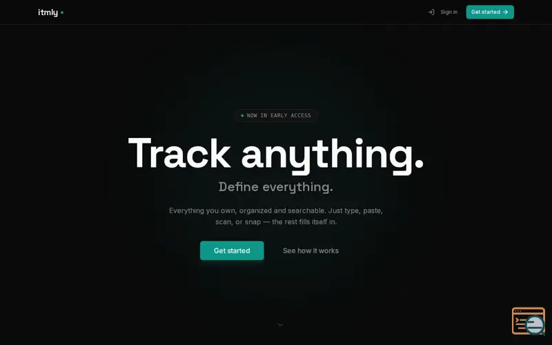 Screenshot of itmly