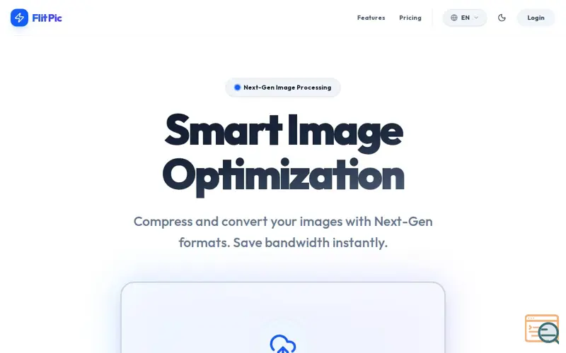 Screenshot of FlitPic