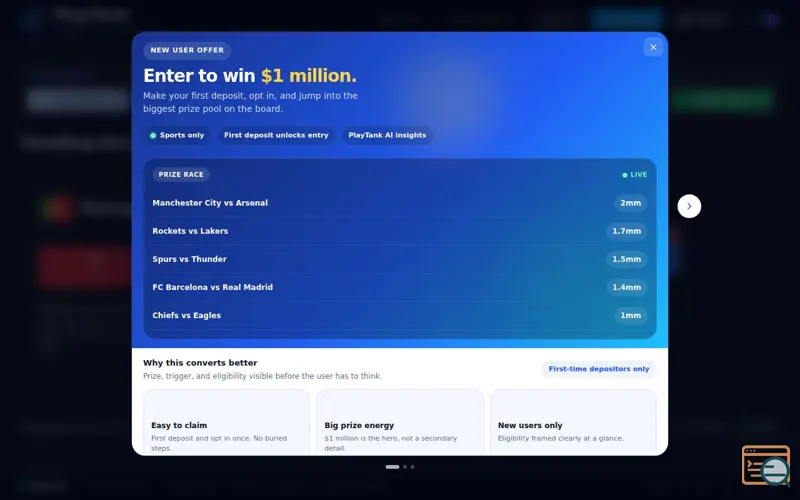 Screenshot of PlayTank — Simple to Play, Simple to Win