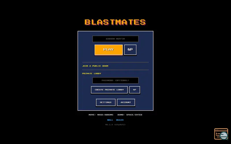 Screenshot of Blastmates