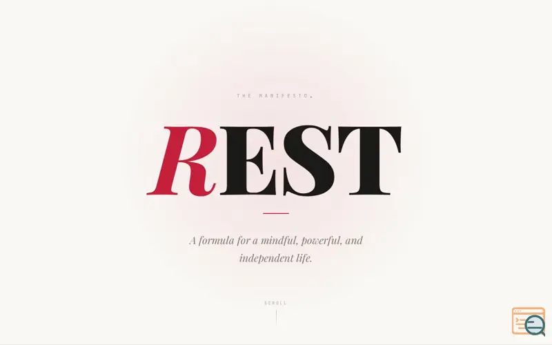 Screenshot of REST