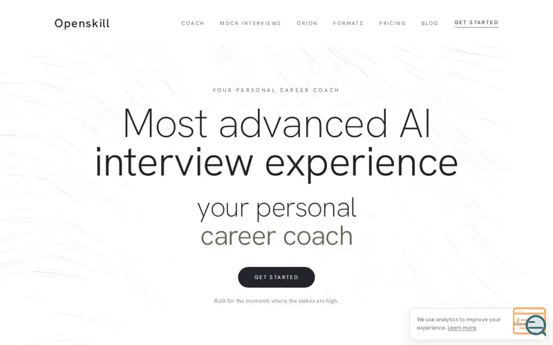 Screenshot of Openskill