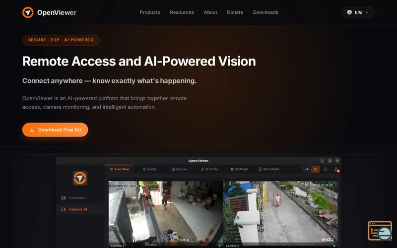 Screenshot of OpenViewer