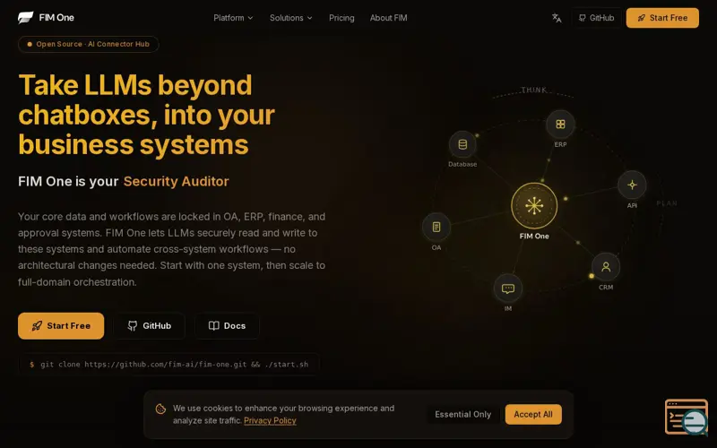 Screenshot of FIM One