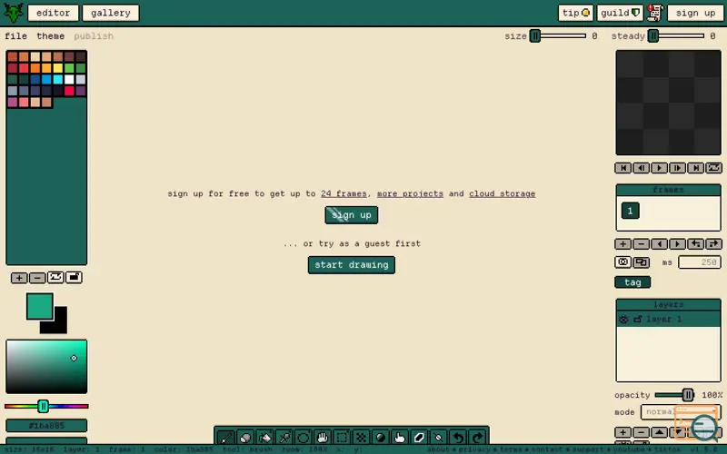 Screenshot of Gribble